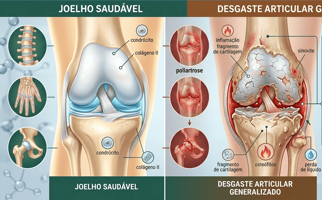 Desgaste articular generalizado: entenda aqui