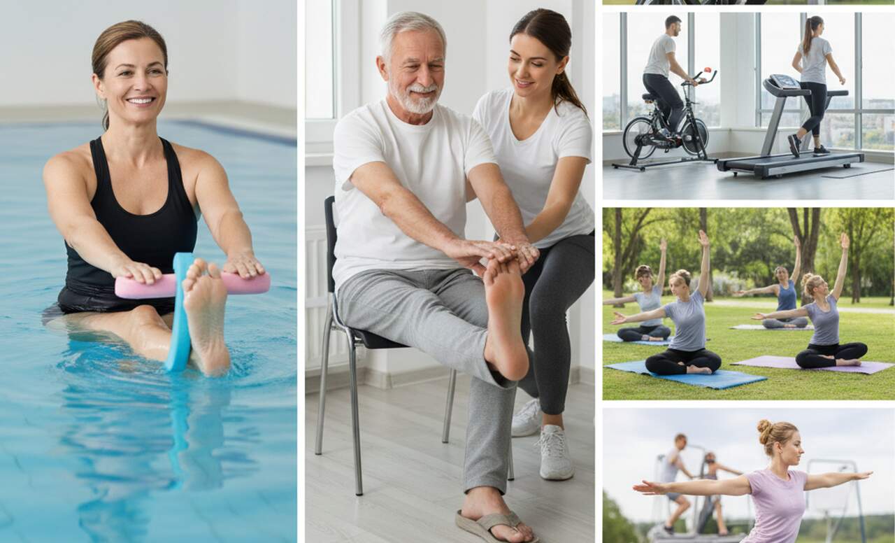 Exercício físico para quem possui artrite: Opções